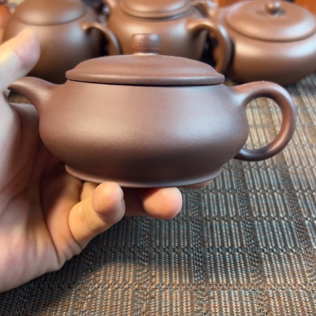 紫砂茶壶宜兴原矿紫砂壶180毫升容量