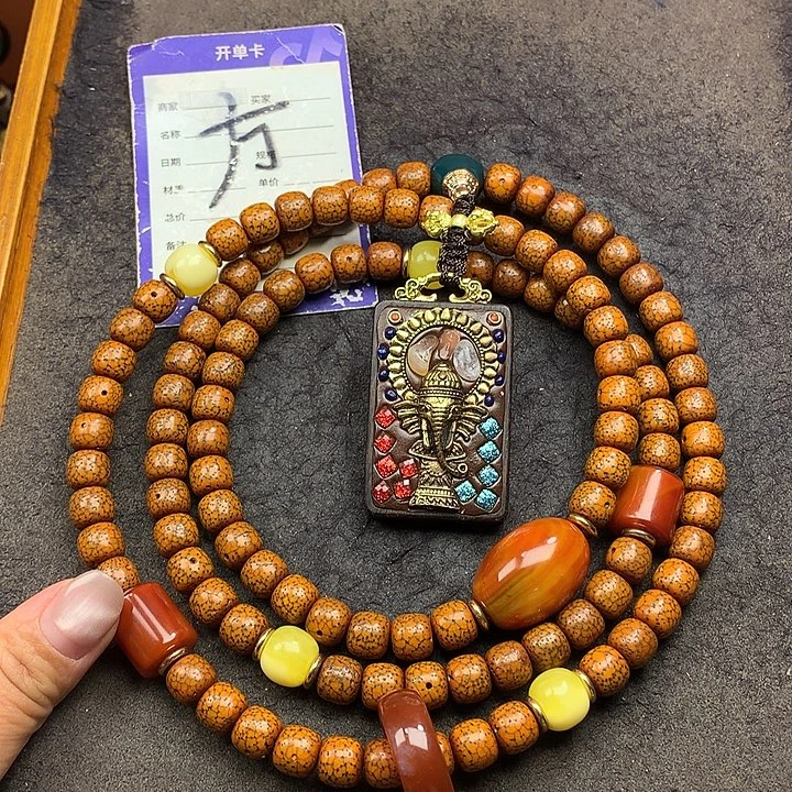 星月菩提吊坠脖挂