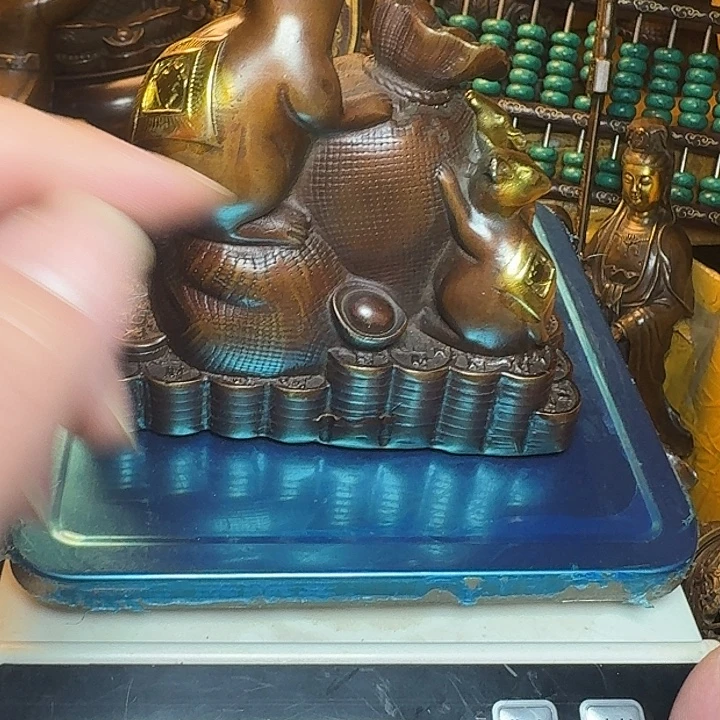 铜器摆件收收藏藏