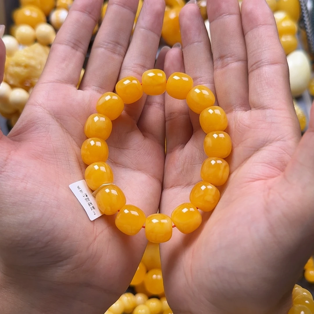 未镶嵌蜜蜡珠宝奇石同料14mm