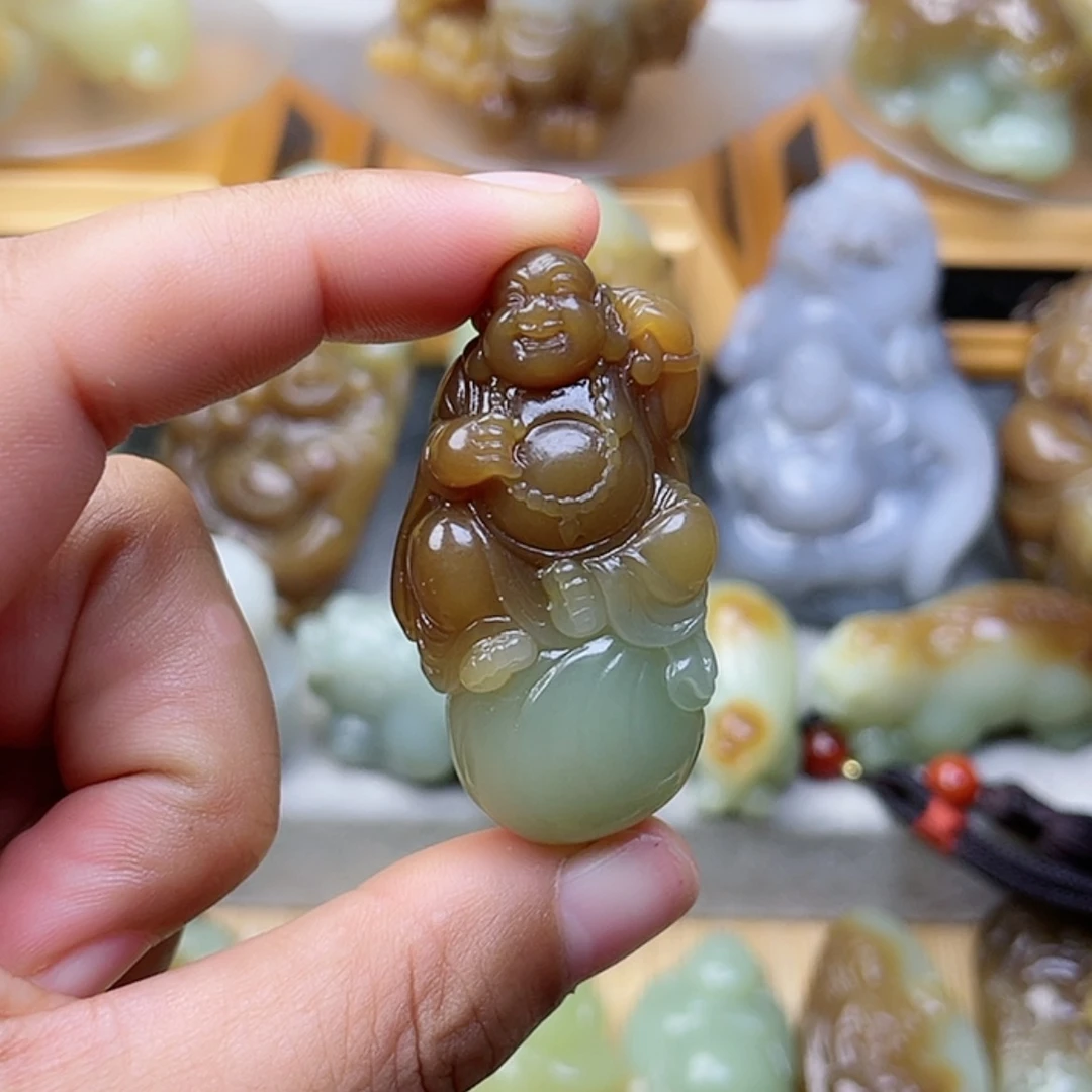 【闪购商品】未镶嵌和田玉挂件╭****╮