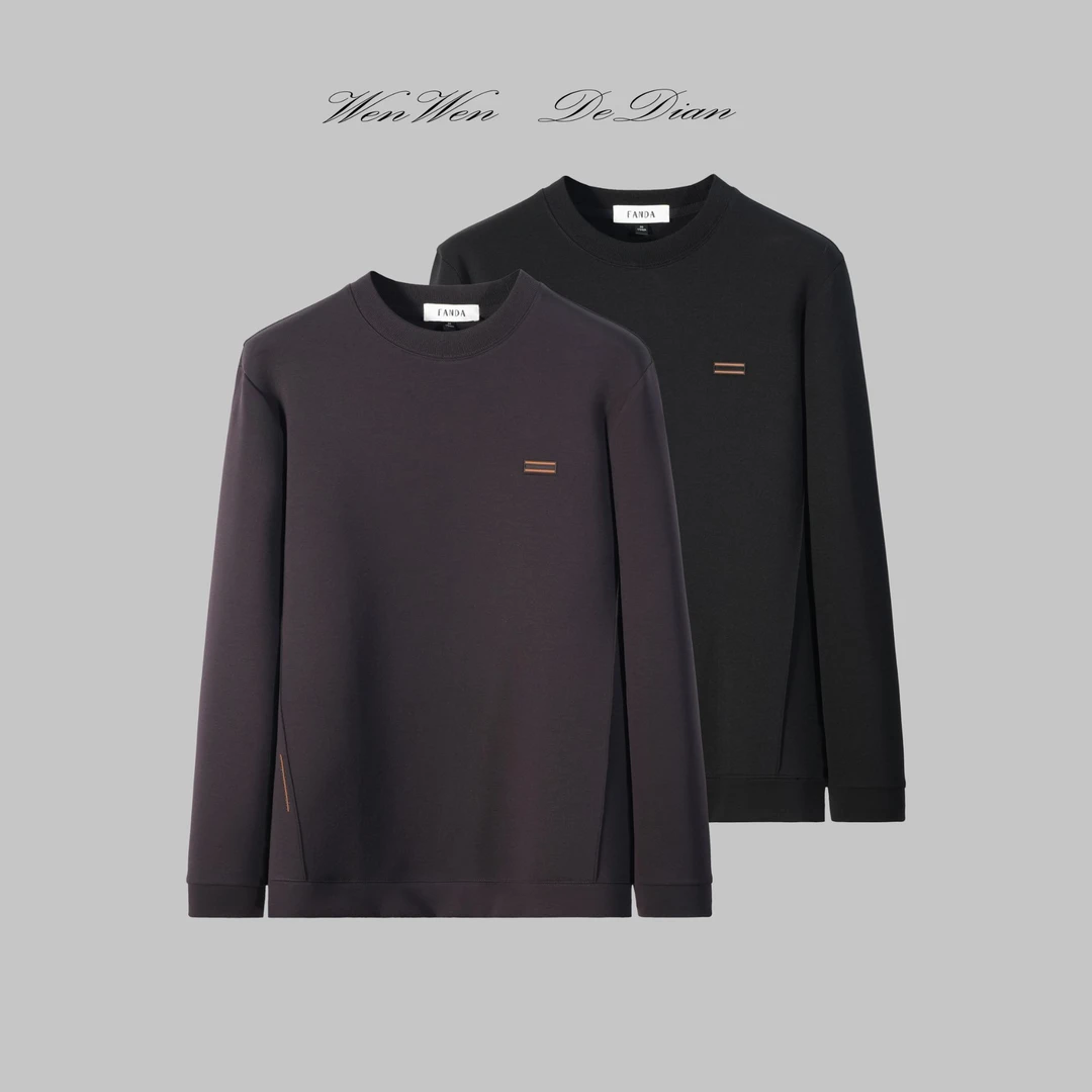 【高定罗马空气层】秋冬加厚‘底抓绒’立裁设计百搭休闲卫衣0260