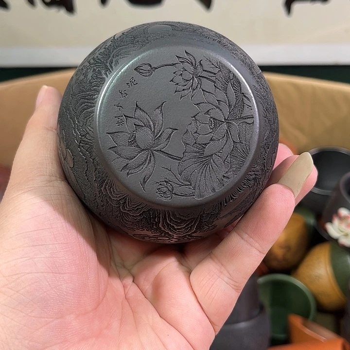茶杯紫砂全手工紫砂主人杯
