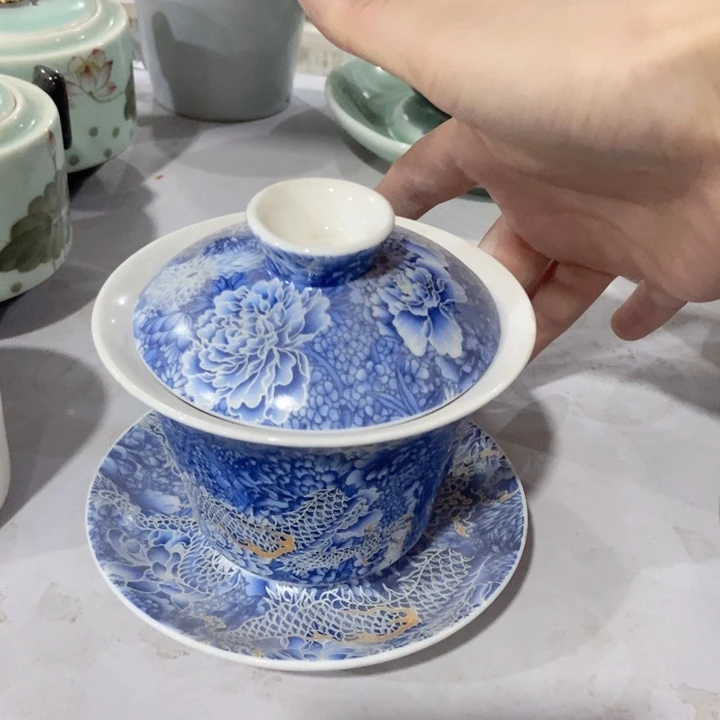 茶具微瑕，介意勿拍