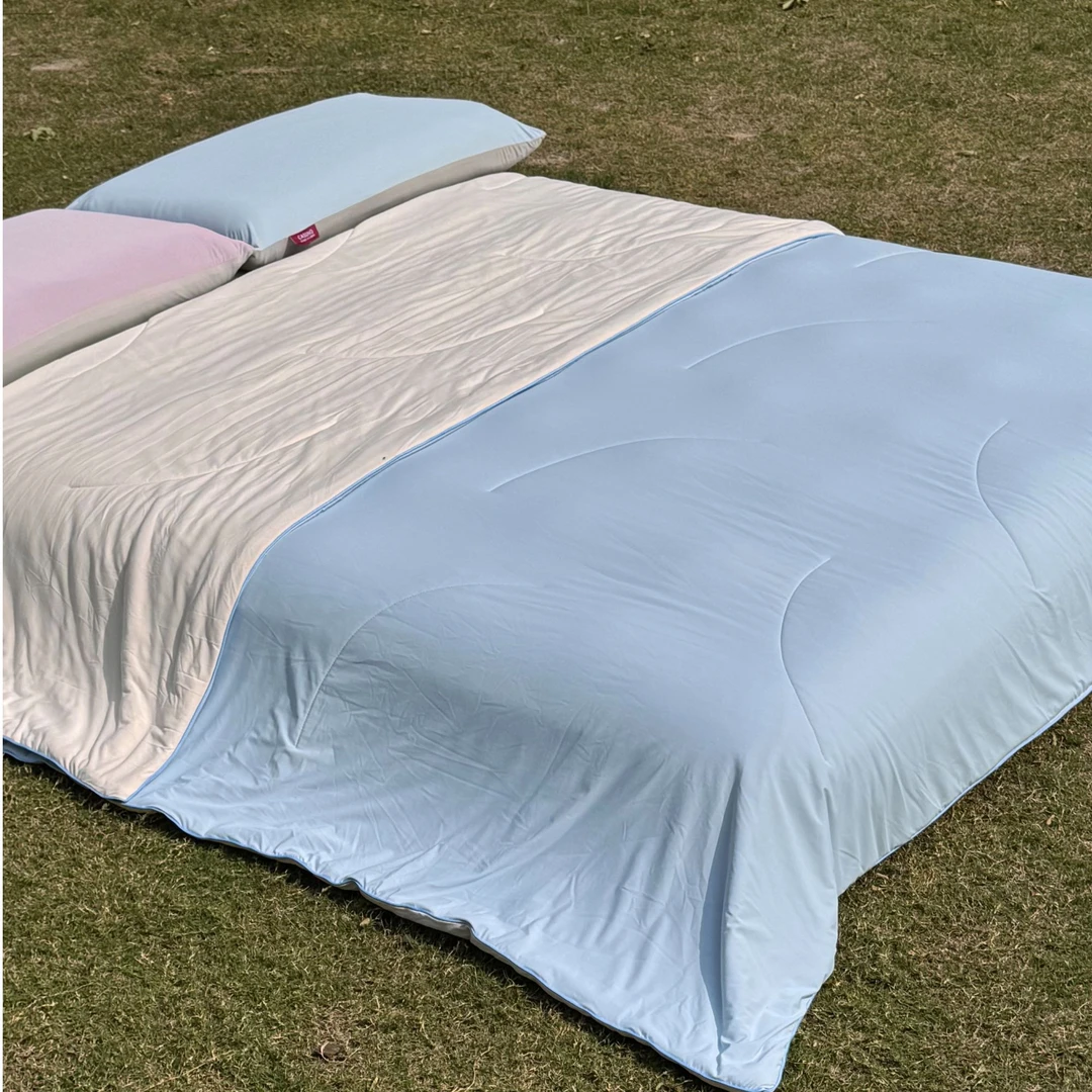 深睡自带凉感糯糯蚕丝被夏季被不用套被套夏被轻薄夏凉被被子