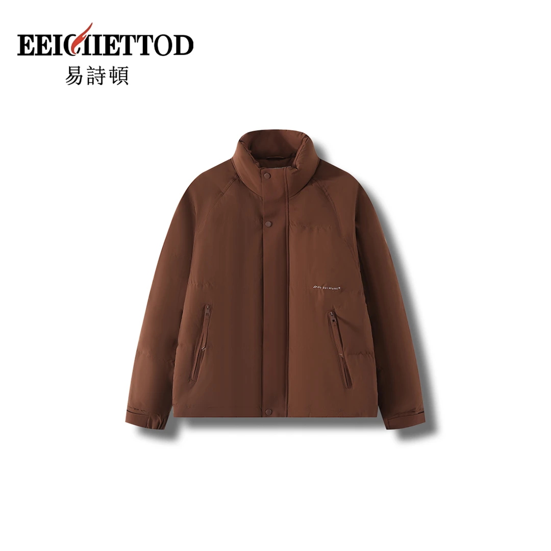 【文娇专享】易诗顿男装高端商务休闲立领羽绒服B198-YN1389