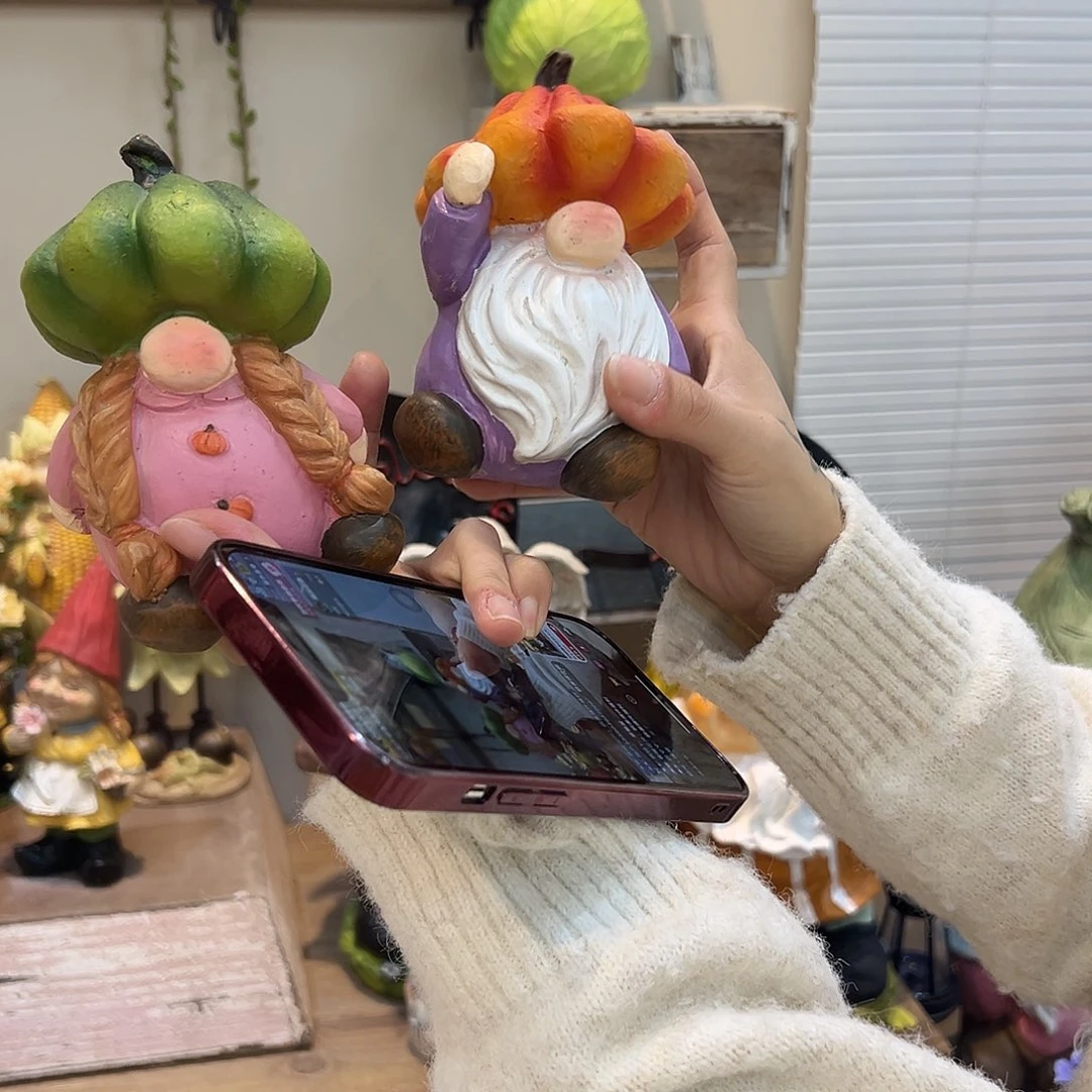 花园摆件红红火火