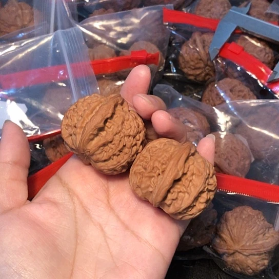 吊坠文玩核桃白狮子39