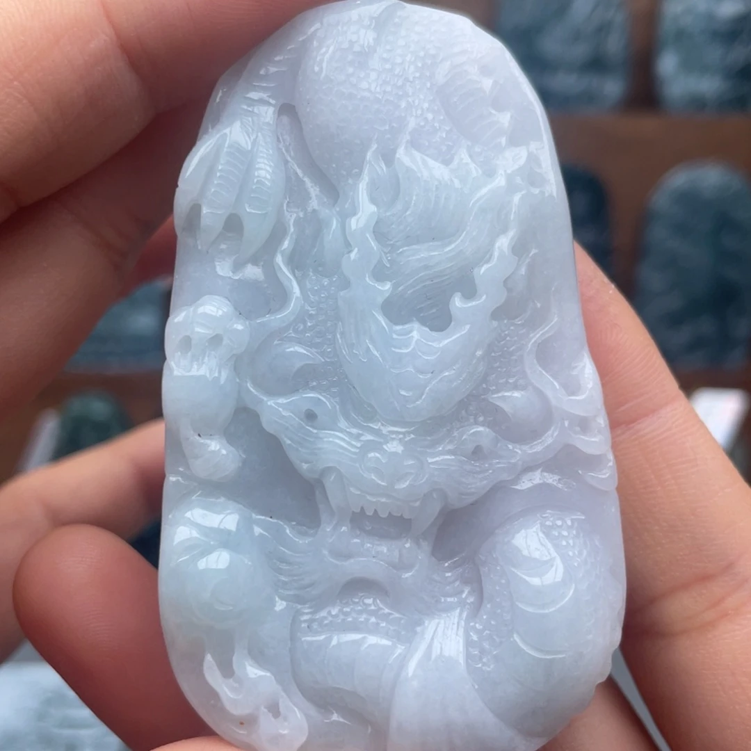 翡翠未镶嵌颈饰天然翡翠