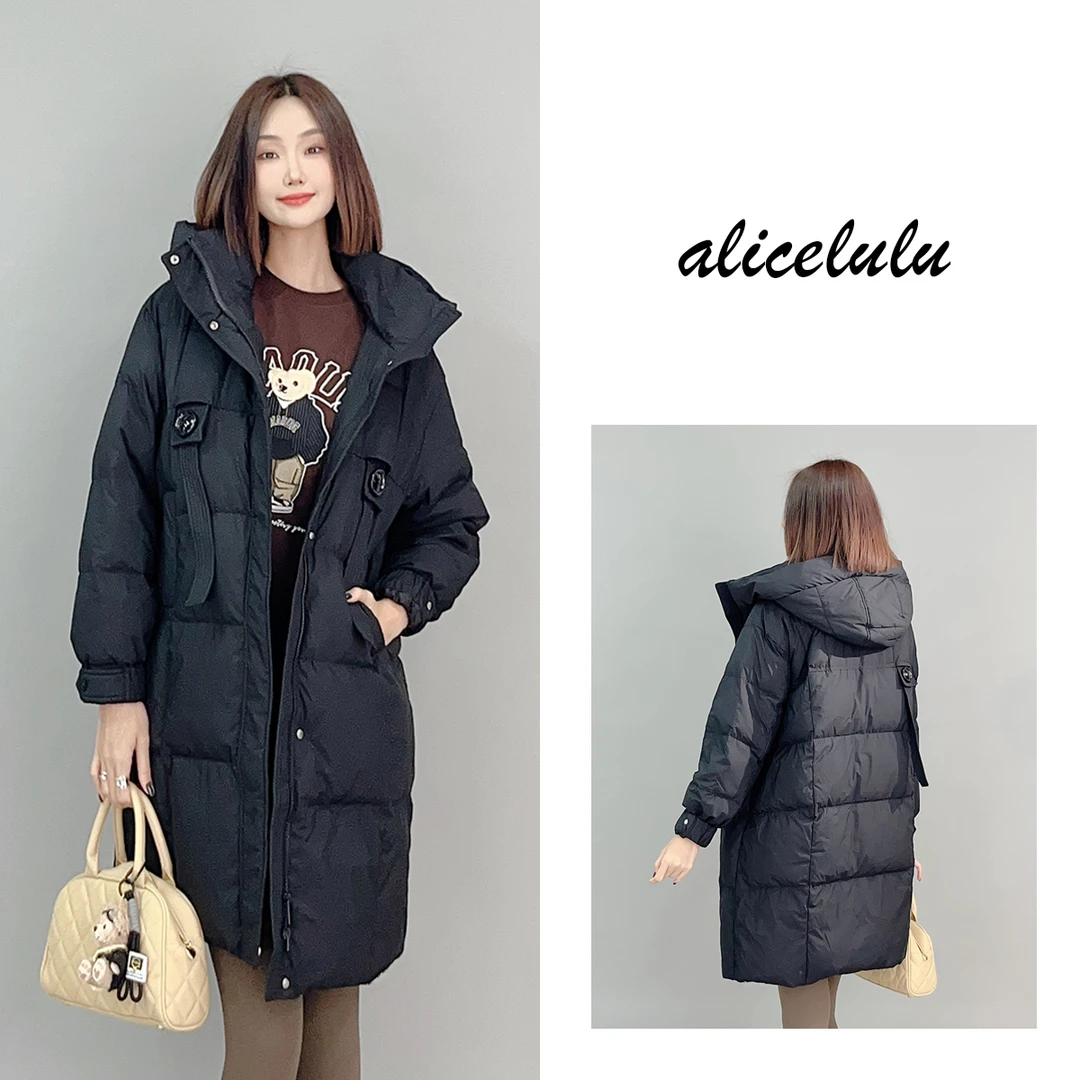 5 ALICE “温暖如春”羽绒服 饱满鸭绒 连帽防风 S2141663Vr