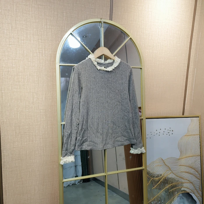 AF582孕妇灰色上衣90-130