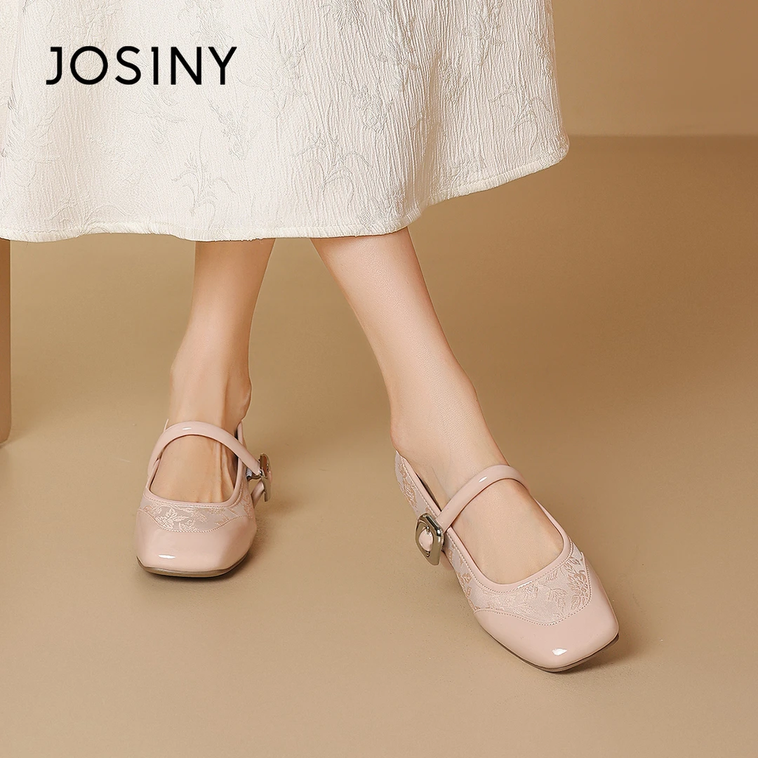 时尚风百搭新中式轻奢刺绣女鞋国风经典旗袍鞋舒适软底单鞋