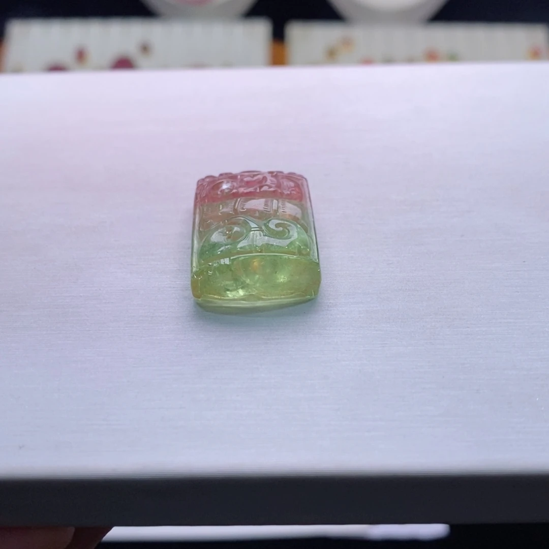 未镶嵌吊坠(不含链)碧玺碧玺