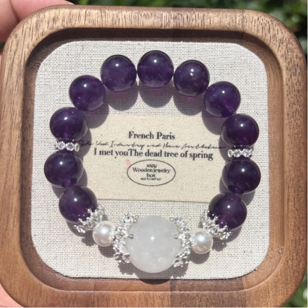 【卡13乌拉圭+白幽灵】九紫离火|赶走负面|手串S079