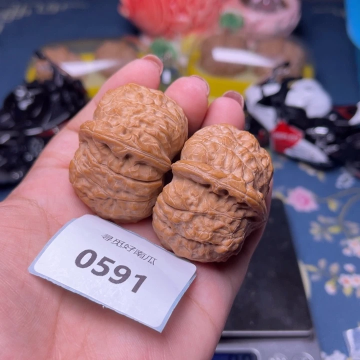 文玩核桃把件南瓜墩44.0591