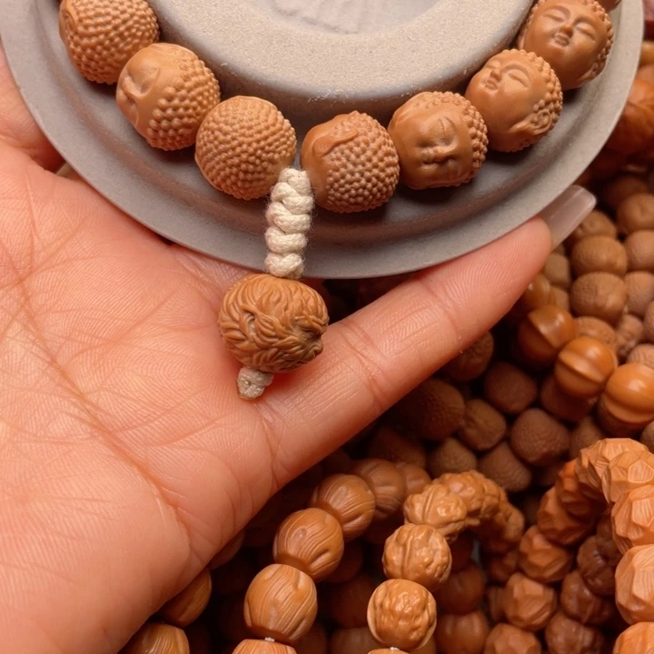 猴头核桃手串?****?宝宝佛