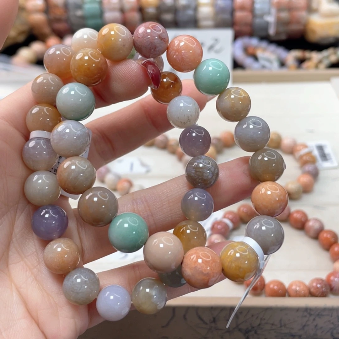 硅化珊瑚（珊瑚玉）手链未镶嵌A*H350