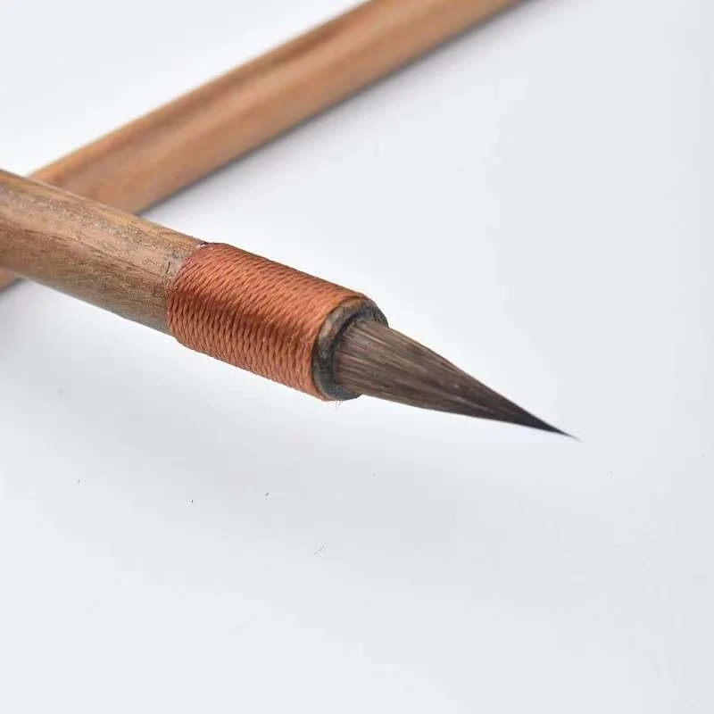 专业级小楷书法毛笔黑尖紫毫楷书小行书练字抄经临摹勾线瘦金体笔