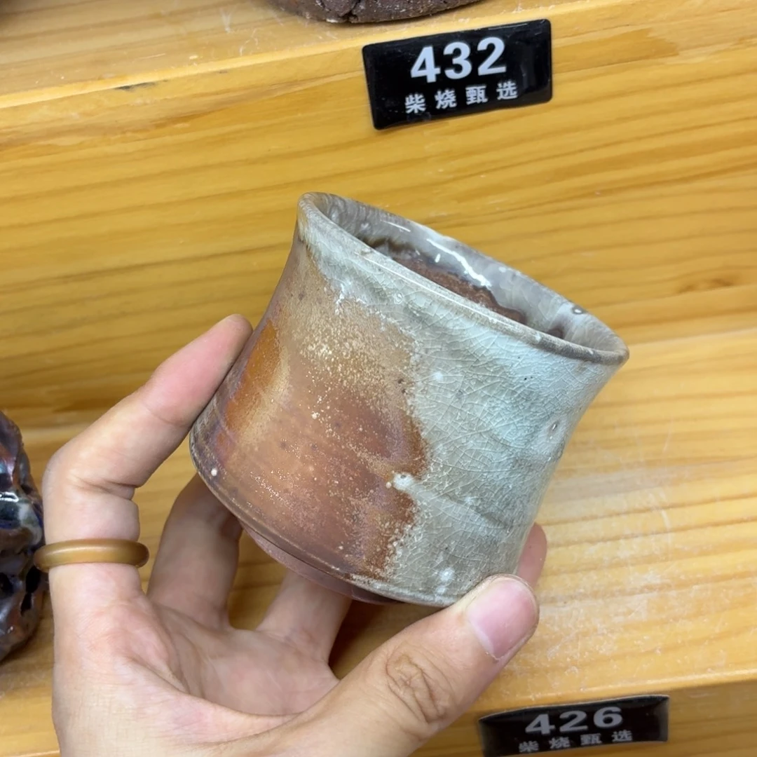 陶园柴烧，精品高货426，瑕笔