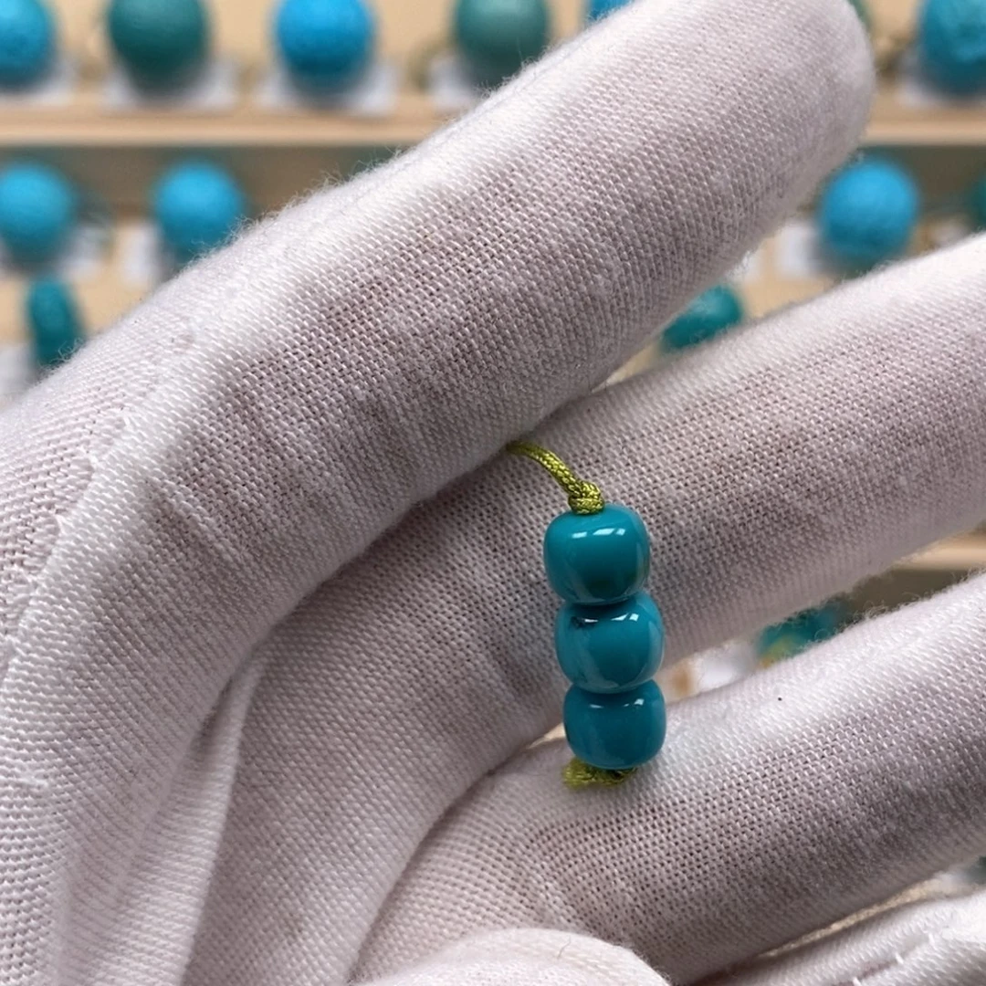 绿松石未镶嵌精品高瓷绿松石哦