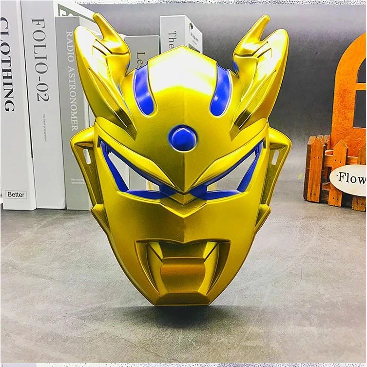 澳特头盔面具发光男孩赛罗欧布迪迦泽塔捷德泰罗全脸正版儿童