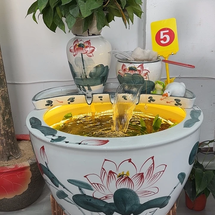 陶其他景德镇陶瓷鱼缸