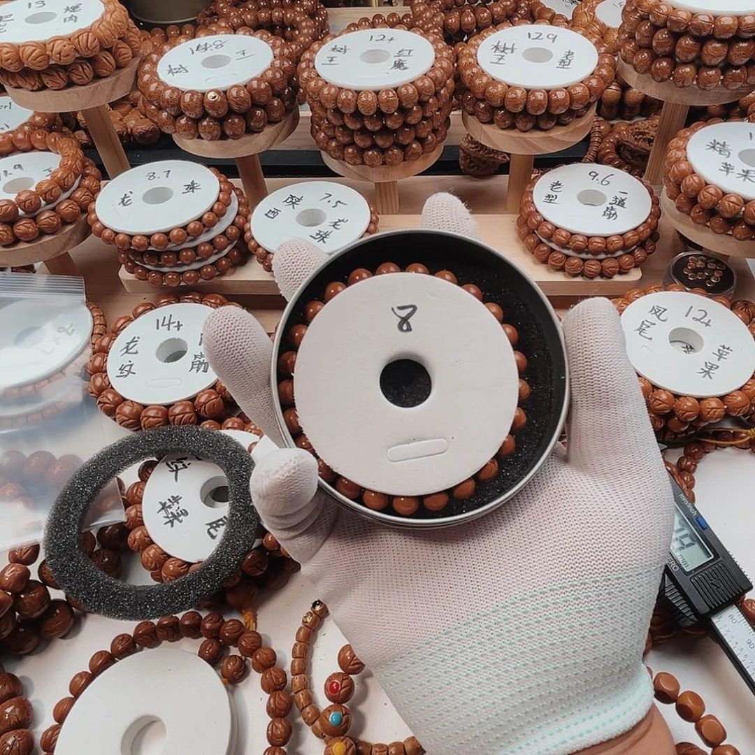 桃核手串嘎**正桃核手串