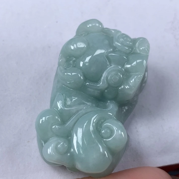 颈饰未镶嵌翡翠霸王貔貅