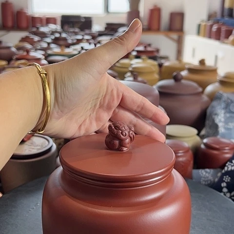 【闪购商品】紫砂茶叶罐