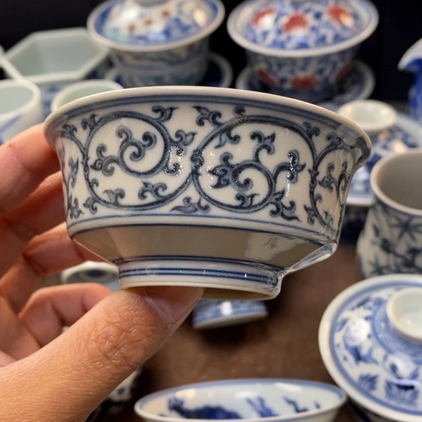 【闪购商品】景德镇青花主人杯