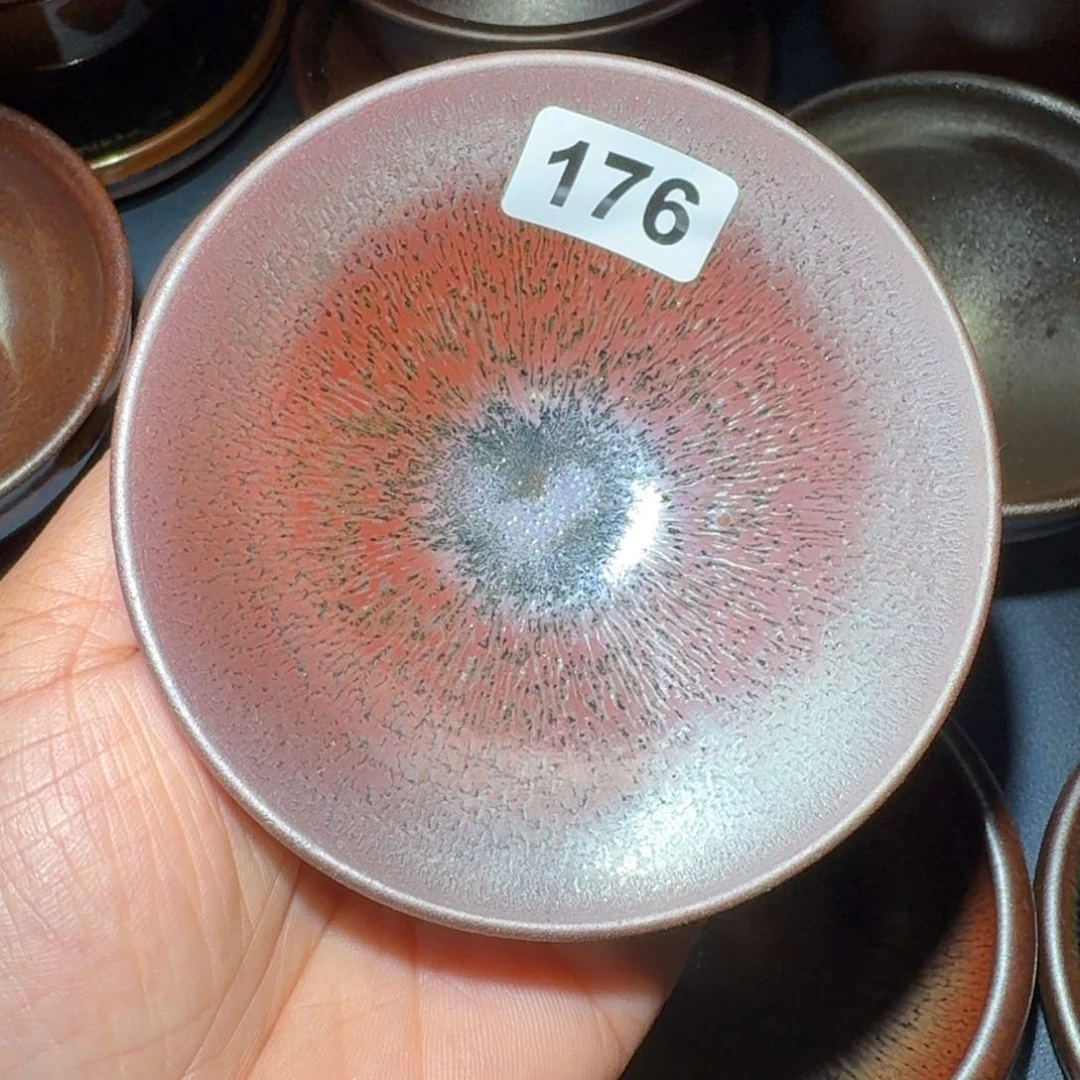 小雨茶盏，手工柴烧，