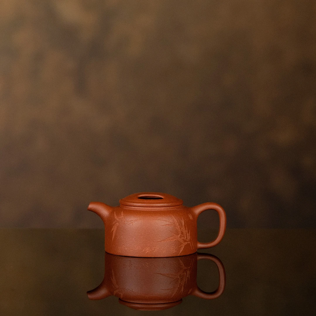 【利贞l牛盖莲子】原矿降坡泥 约90cc 手工制 紫砂壶 茶具CRY