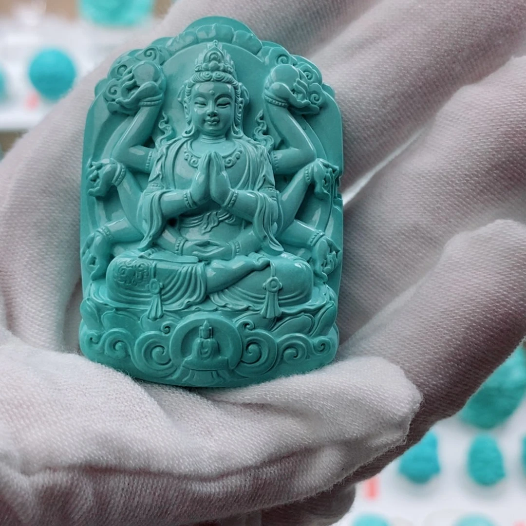 绿松石配饰未镶嵌