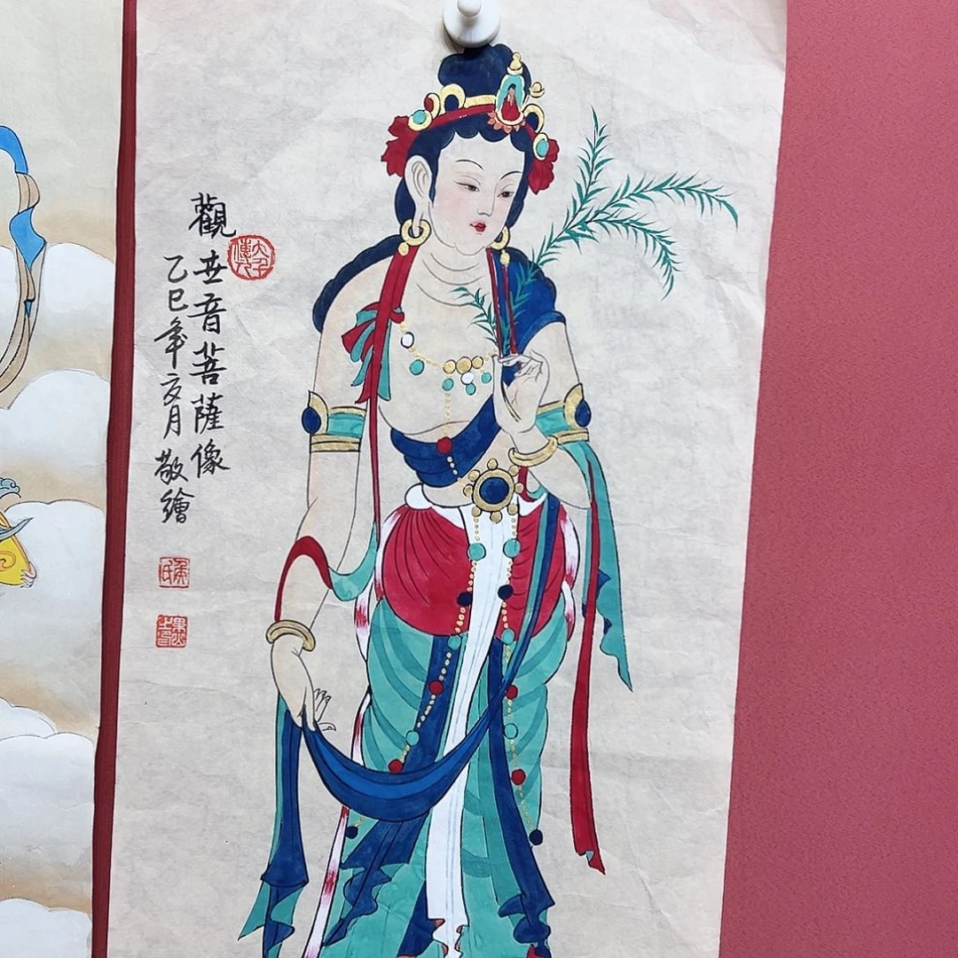 国画侯果山老师手绘国画作品慧