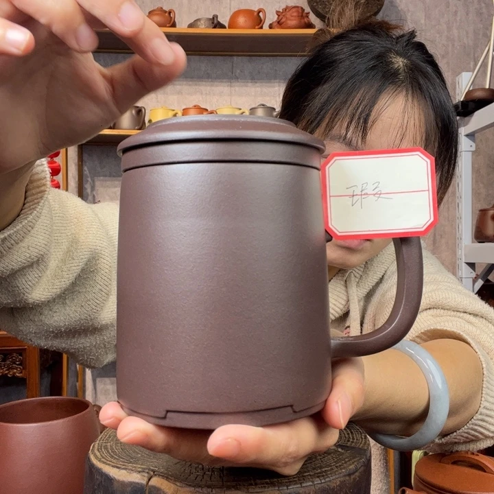 茶杯紫砂原矿紫砂杯