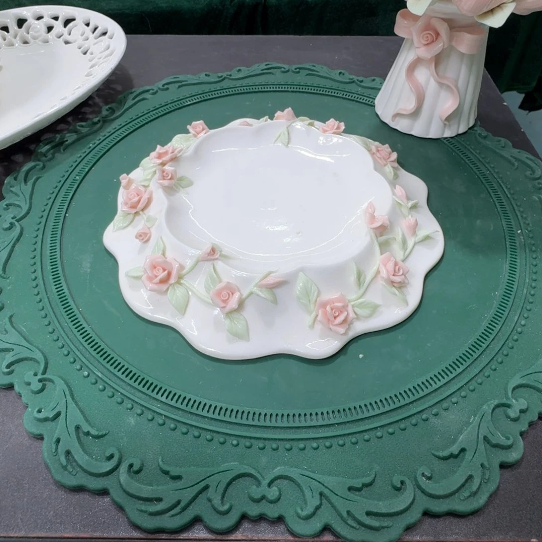 瓷片看***乖大微瑕碟子