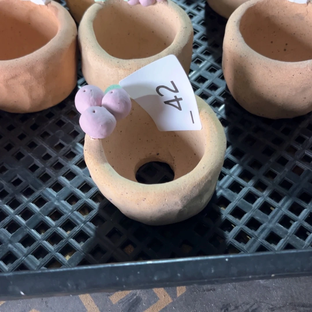 红陶一****了42花盆1个