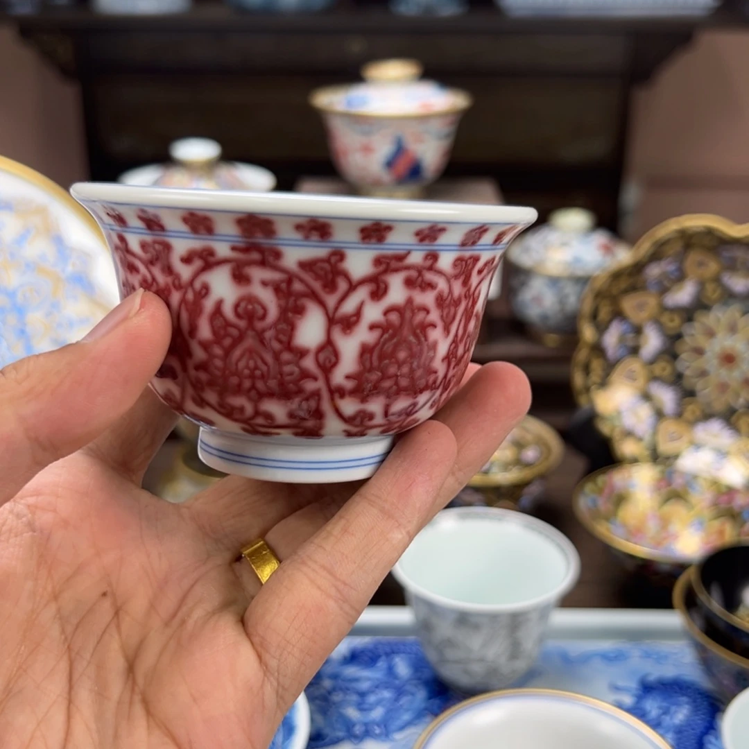 乱***来瓷片景德镇手工手绘陶瓷