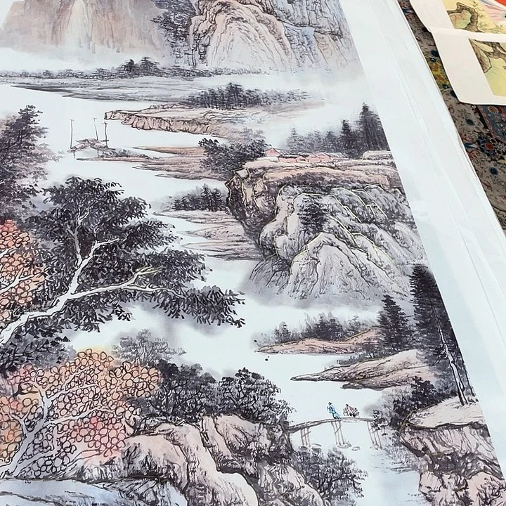 国画书画描金拓染金石传拓手写