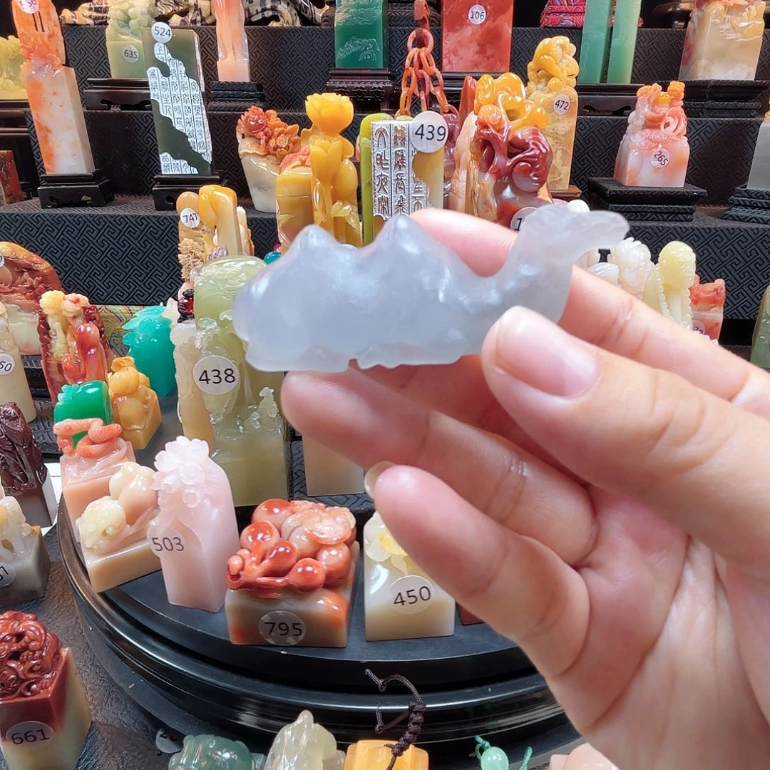 寿山石其他骆驼笔架