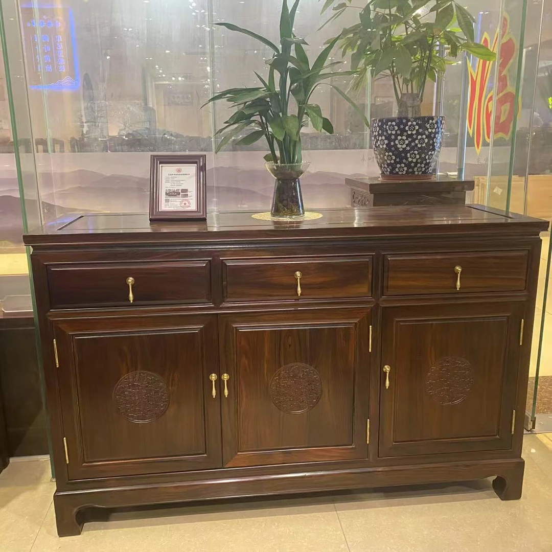 印尼黑S枝1.28米餐边柜