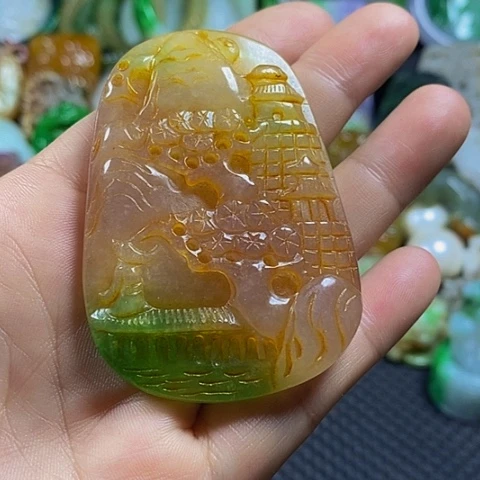 紫金钵盂菩提吊坠