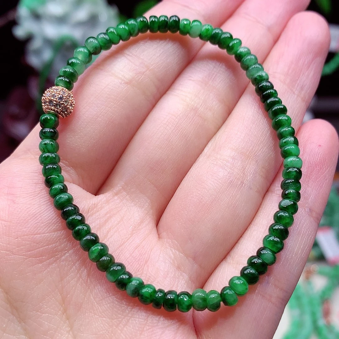 翡翠未镶嵌手链翡翠