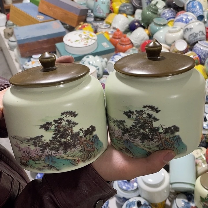 陶瓷罐茶叶罐密封罐