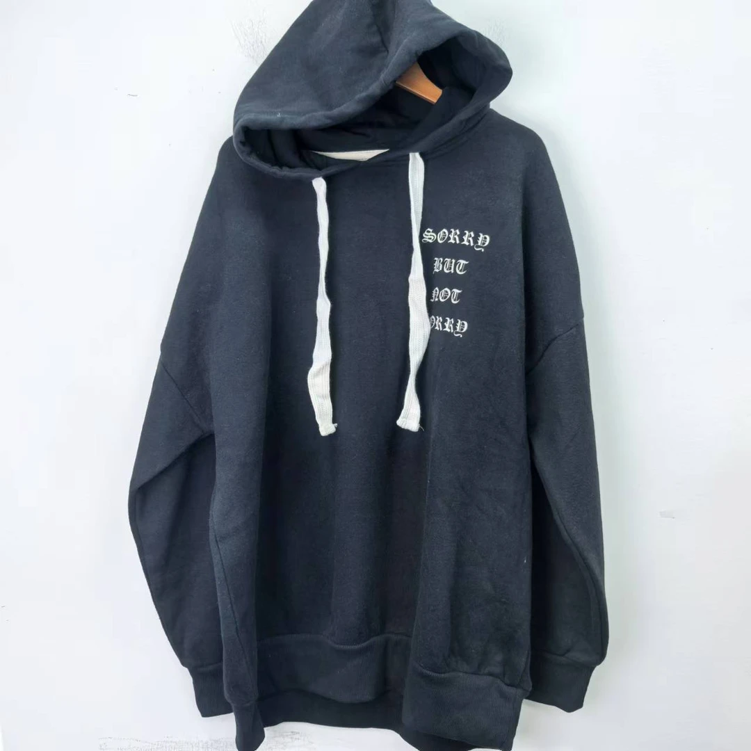 V9 加绒连帽大版宽松卫衣