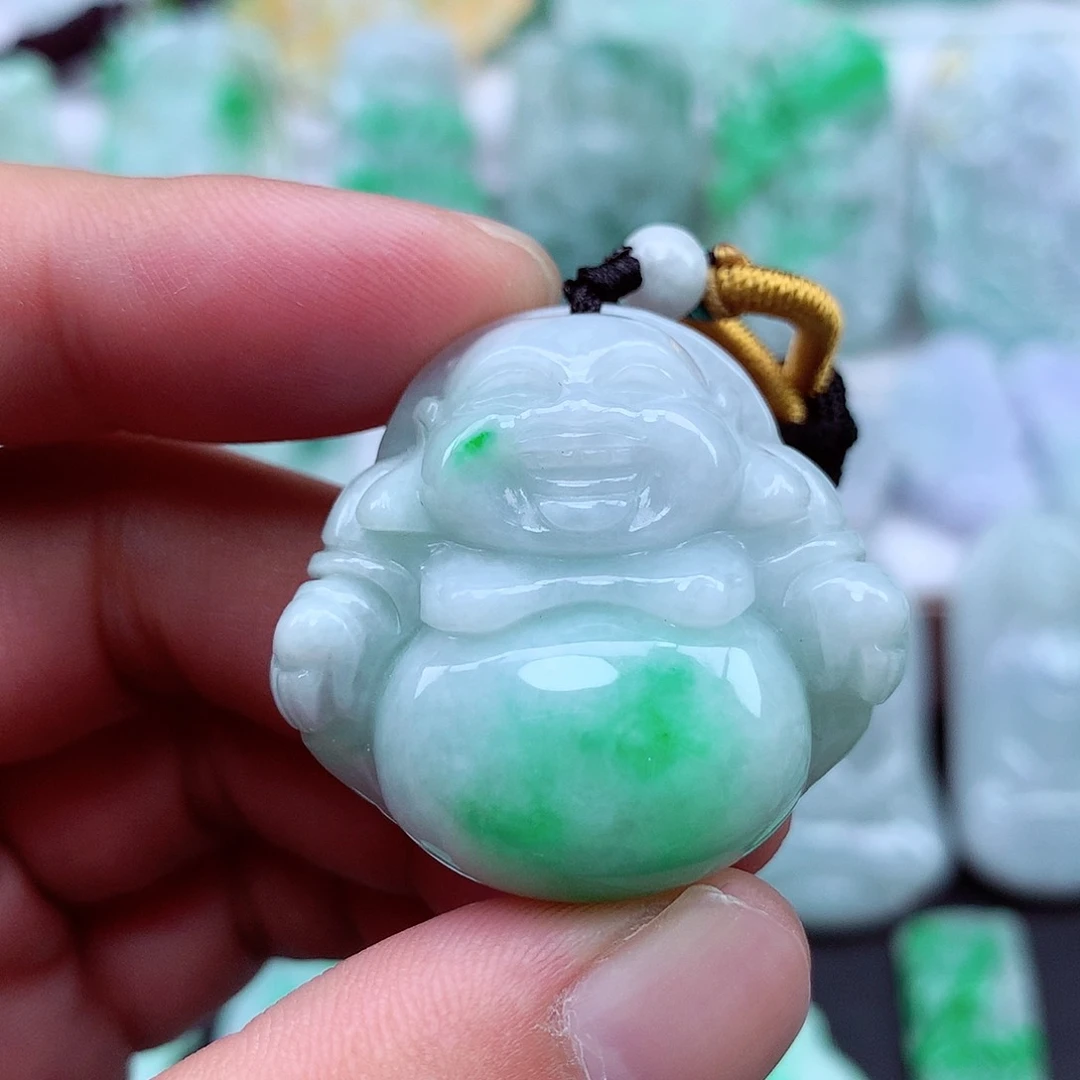 翡翠未镶嵌颈饰翡翠吊坠