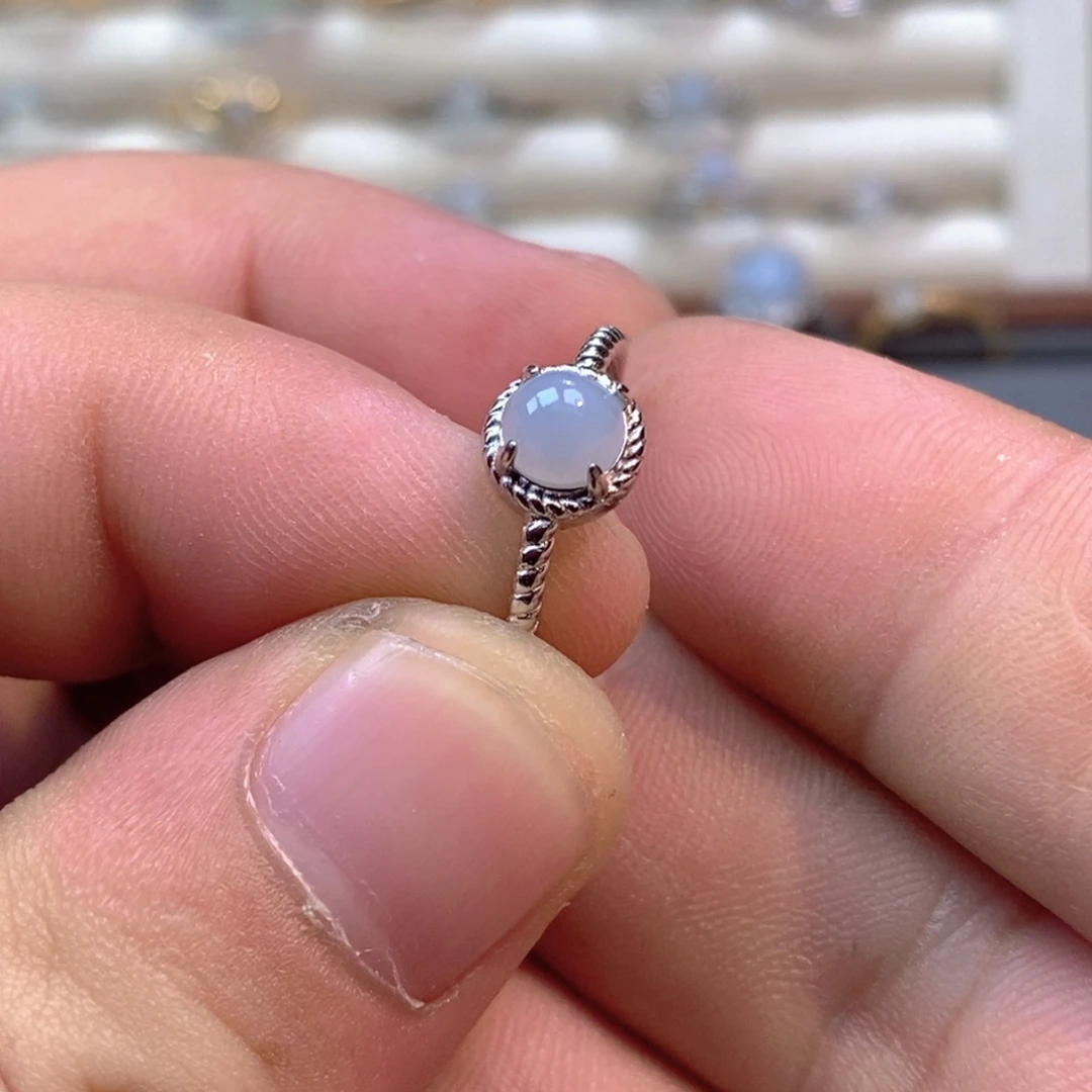 翡翠未镶嵌戒指天然翡翠戒指