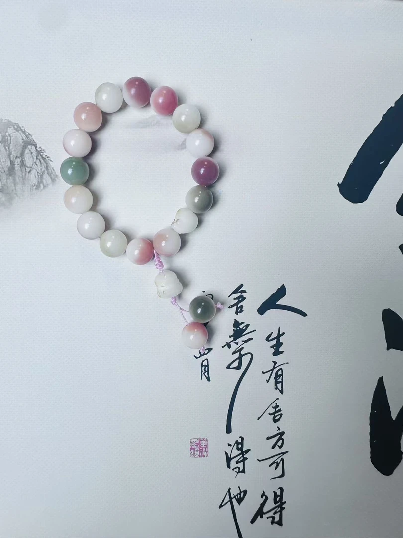 多彩菩提手串 STJ050（无礼盒）