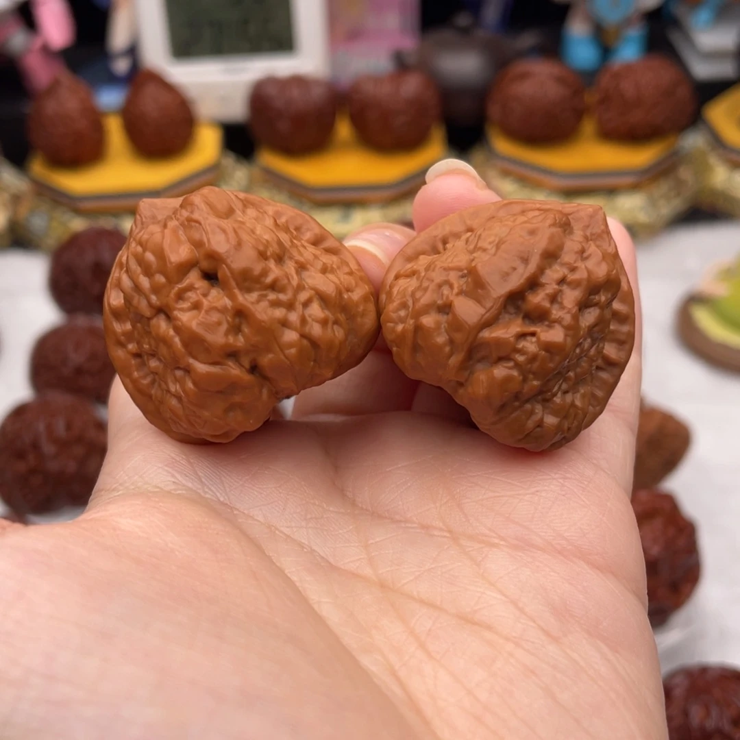 把件文玩核桃34三角蛙