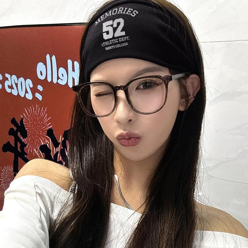 日常发带头巾女宽边运动束发带夏季跑步吸汗止汗发带健身束发头巾